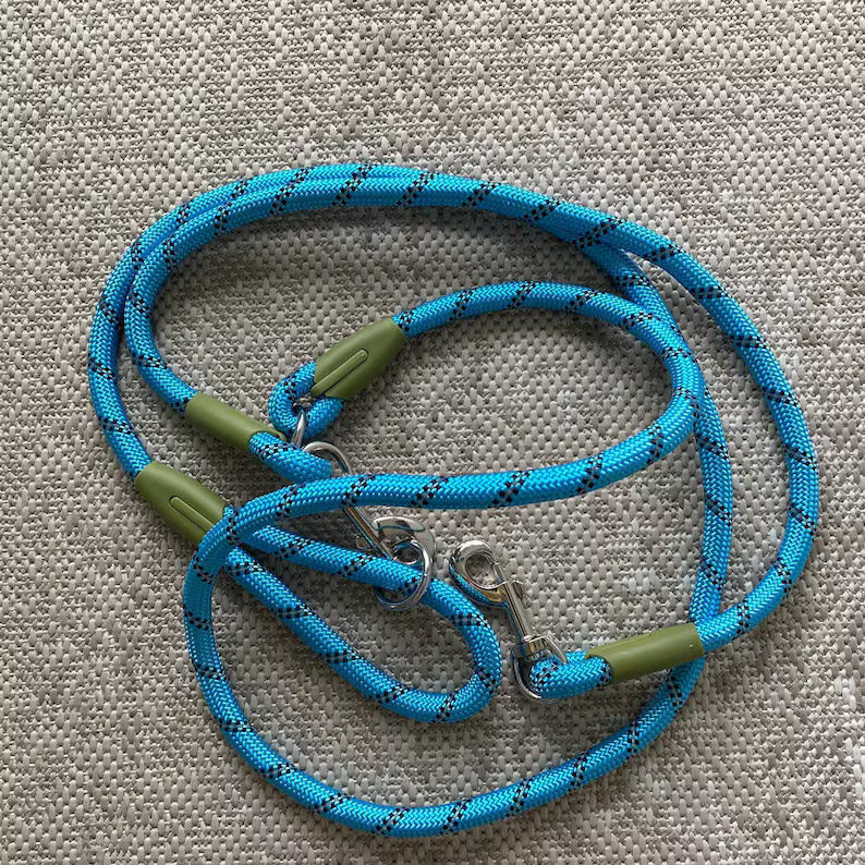 Hands Free Adjustable Dog Leash with Waist Belt Attachment