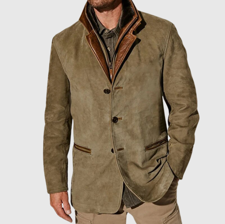 Men Vintage Leather Jacket