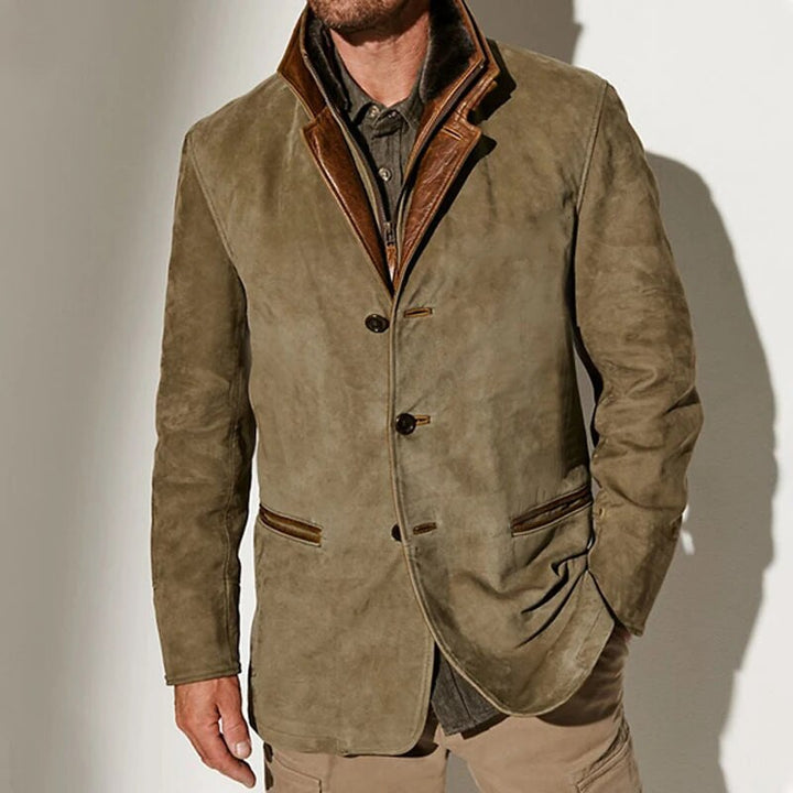 Men Vintage Leather Jacket