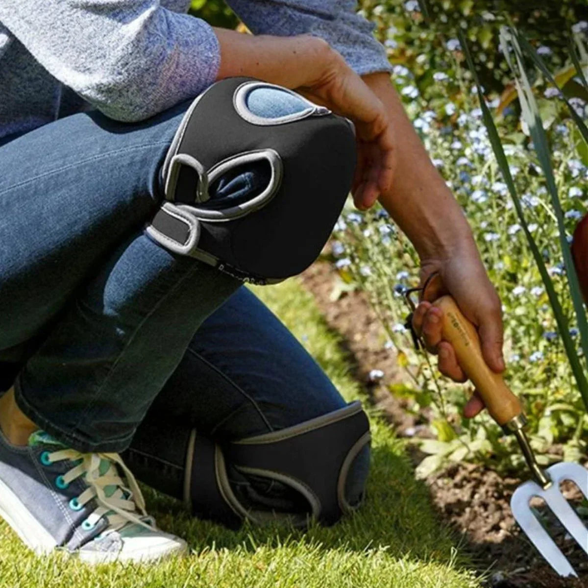 Garden Knee Pads Ergonomic Protective Extra Cushioning Knee Support
