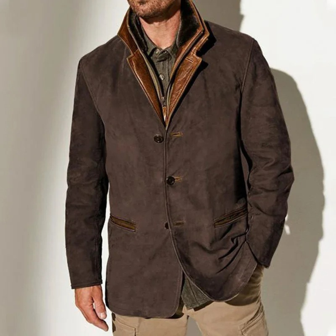 Men Vintage Leather Jacket