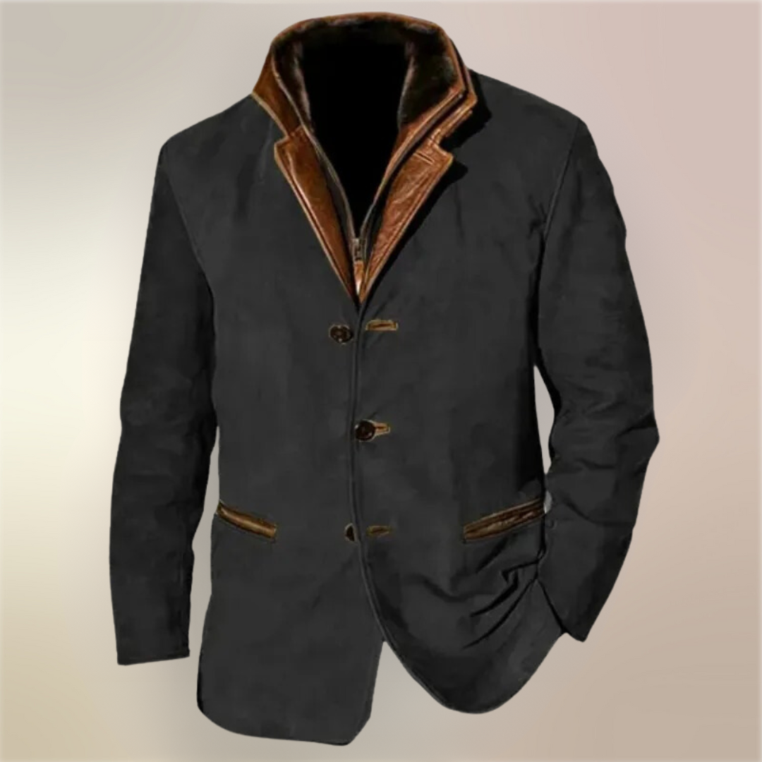 Men Vintage Leather Jacket