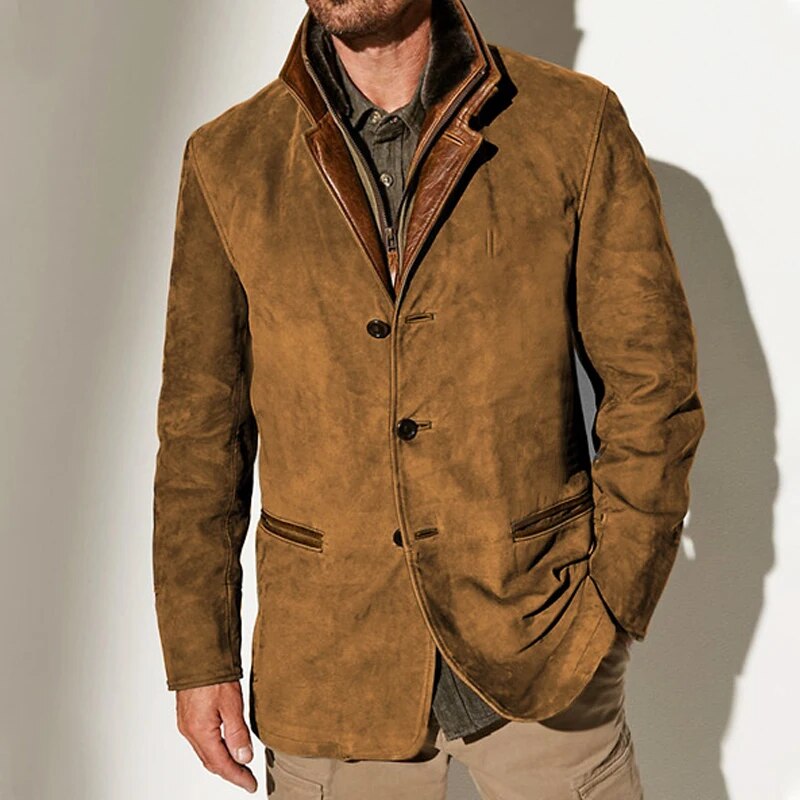 Men Vintage Leather Jacket