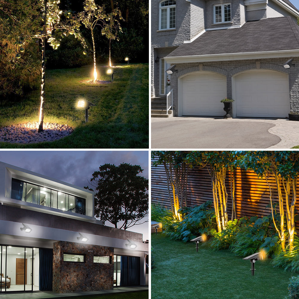 Wireless Solar LED Garden Spotlight