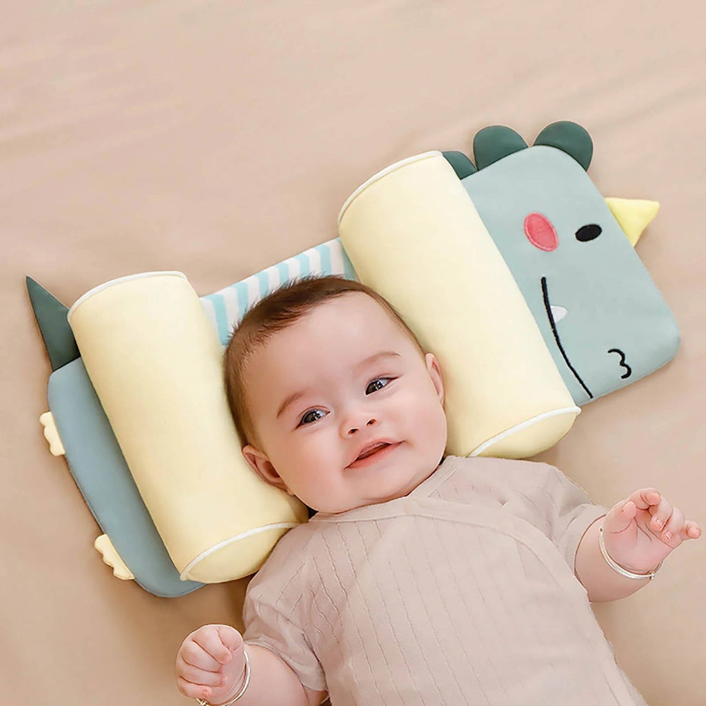 Adjustable Newborn Baby Head Support Pillow with Breathable Cover