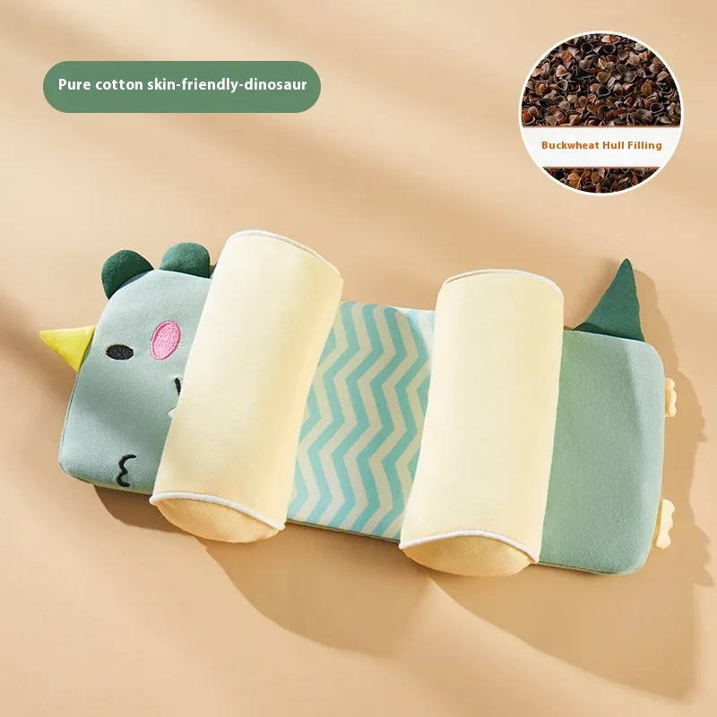Adjustable Newborn Baby Head Support Pillow with Breathable Cover