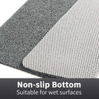 Non-Slip Rectangular Bath Shower Mat