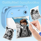 Portable Inkless Thermal Instant Photo Printer Camera