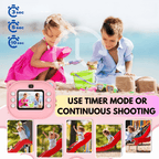 Portable Inkless Thermal Instant Photo Printer Camera