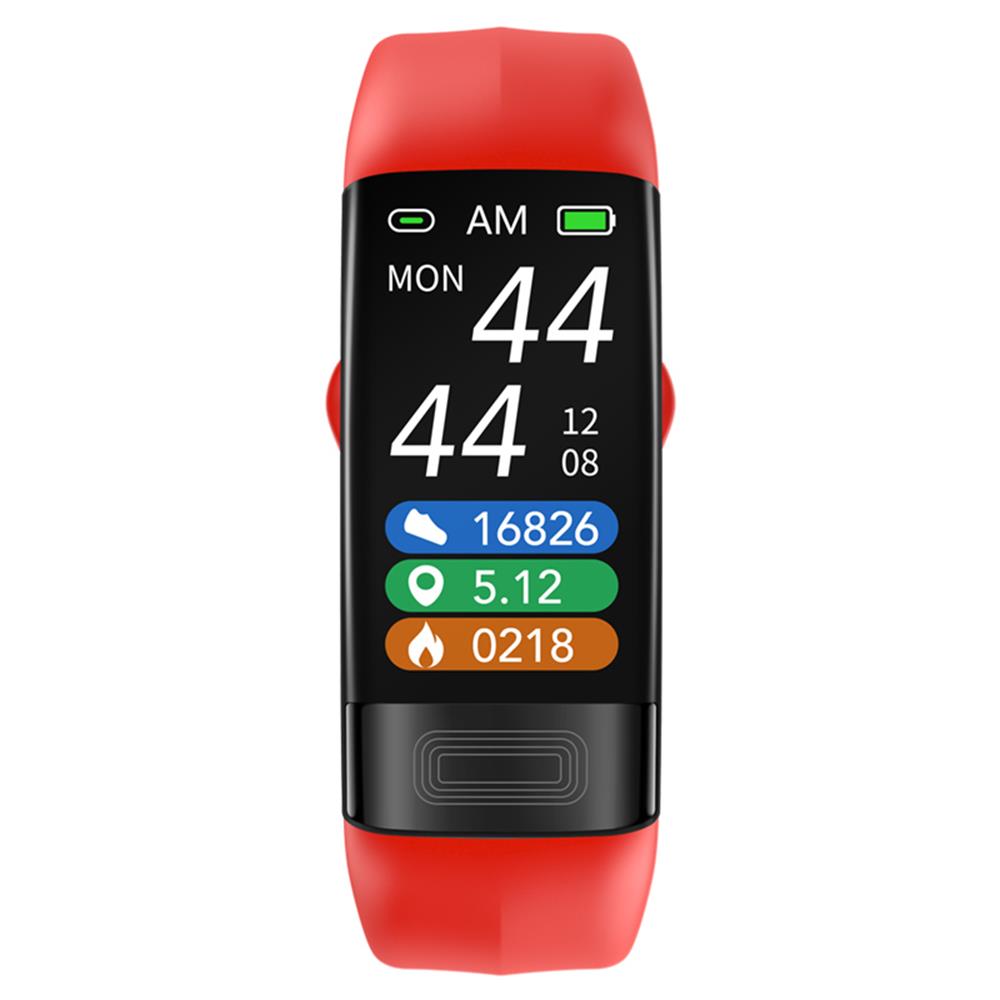 Blood Pressure Monitor EKG Heart Rate Tracker Bracelet Wristband