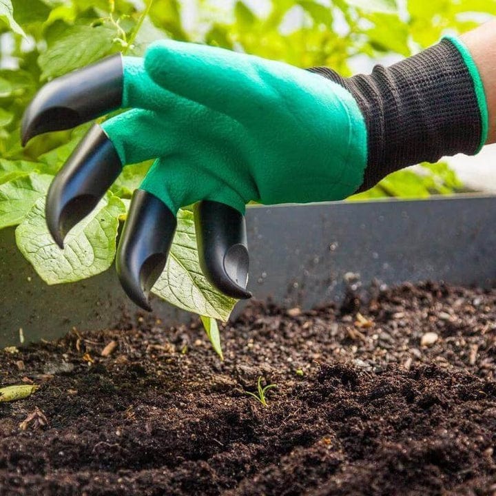 Gardening Gloves with Built-in Digging Claws for Outdoor Work