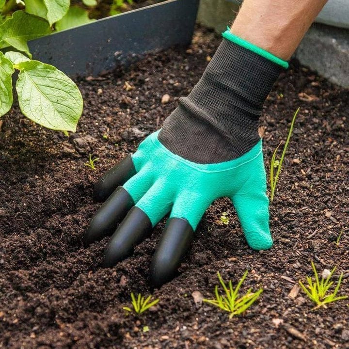 Gardening Gloves with Built-in Digging Claws for Outdoor Work