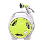 Retractable Garden Hose Reel with Sprayer Lightweight Handheld