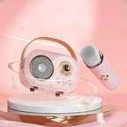 Karaoke Machine Bluetooth Speaker Portable Audio System Set