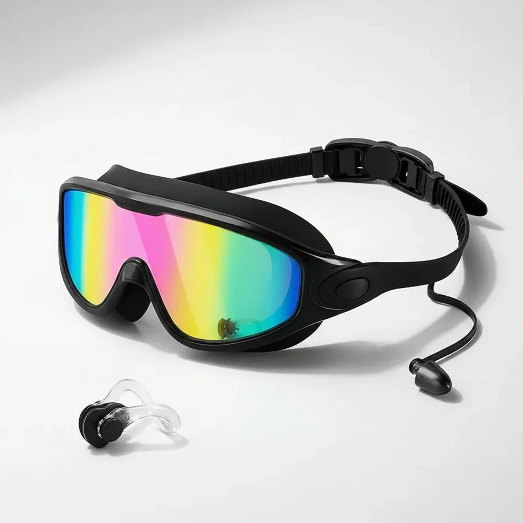 Kids Swimming Goggles Anti-Fog UV Protection Adjustable Strap