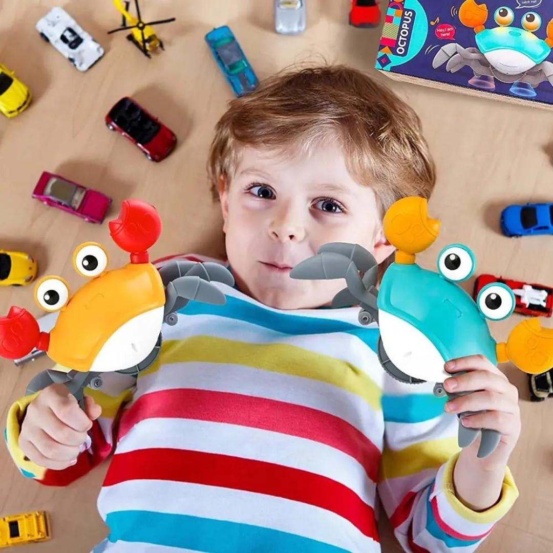 Crawling Crab Toy Mechanical Moving Animal Toy for Kids
