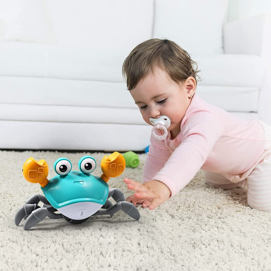 Crawling Crab Toy Mechanical Moving Animal Toy for Kids