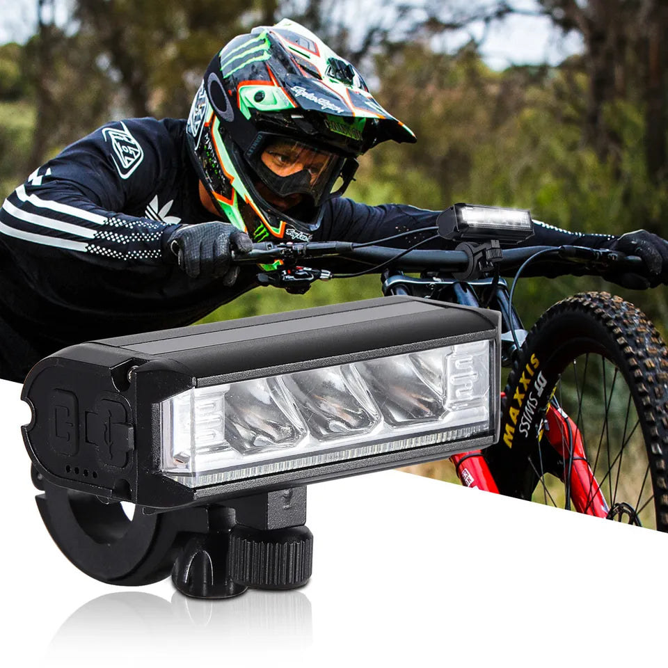 LED Bicycle Front Light Rechargeable Waterproof