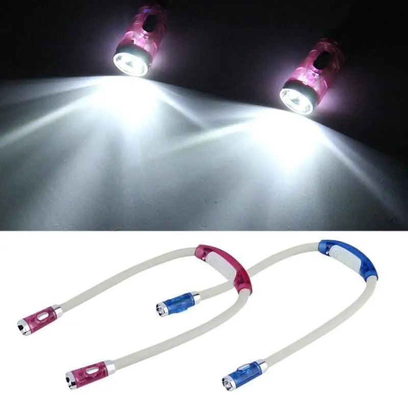 LED Neck Light Flexible Hands Free LED Headlamp