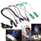 LED Neck Light Flexible Hands Free LED Headlamp