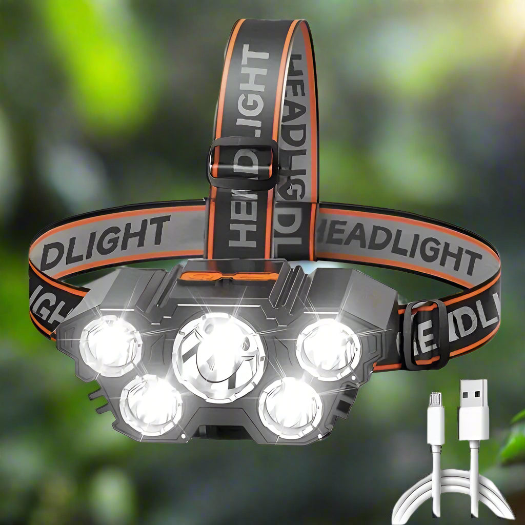 LED Rechargeable Headlamp LED Hunting Light Portable Headlamp