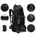 90L Waterproof Hiking Backpack Outdoor Camping Gear Backpack