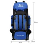 90L Waterproof Hiking Camping Backpack Gear Bag