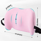 Memory Foam Lumbar Support Pillow Back Cushion