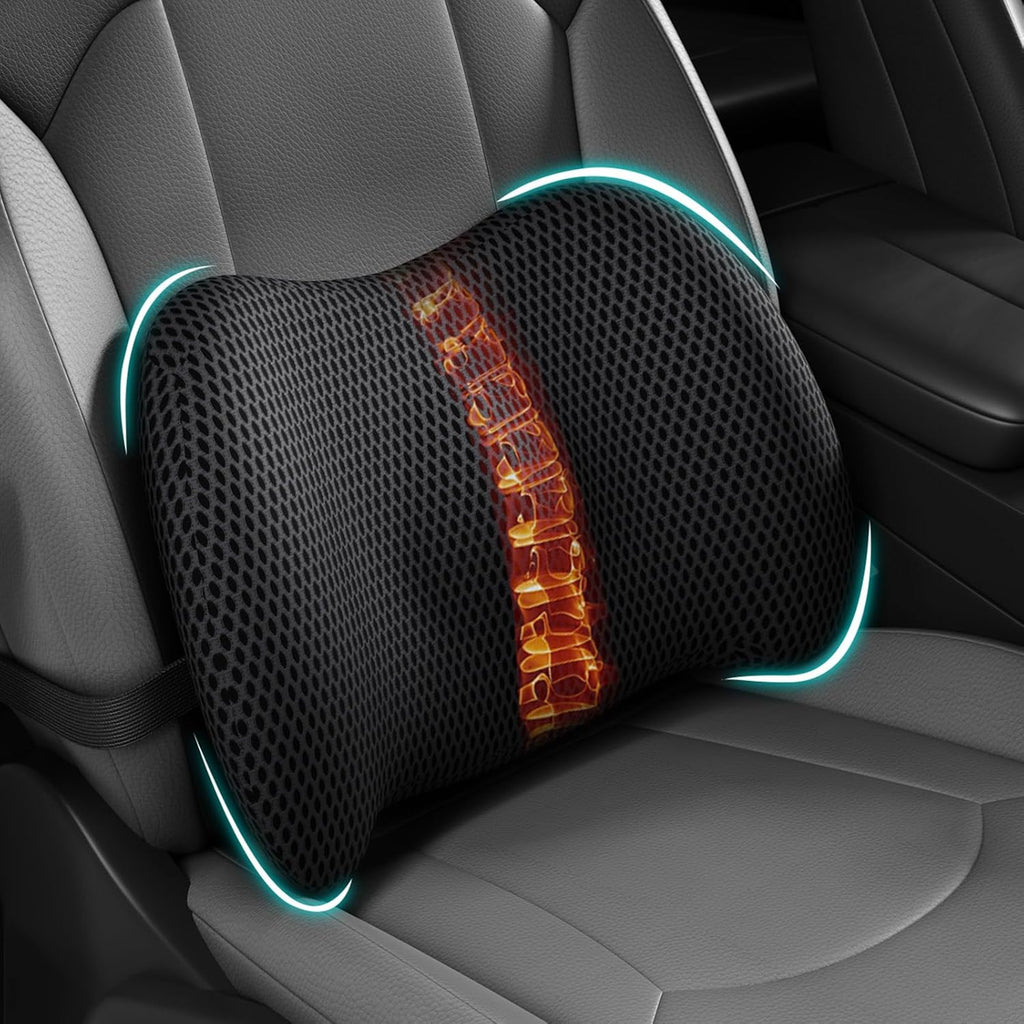 Memory Foam Lumbar Support Pillow Back Cushion
