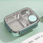 Compact Rectangular Lunch Box Portable Food Container