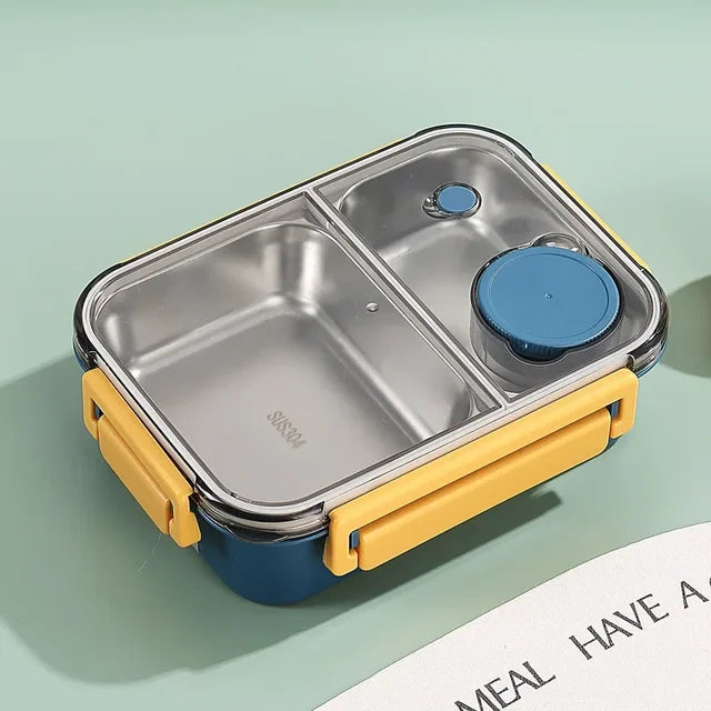 Compact Rectangular Lunch Box Portable Food Container