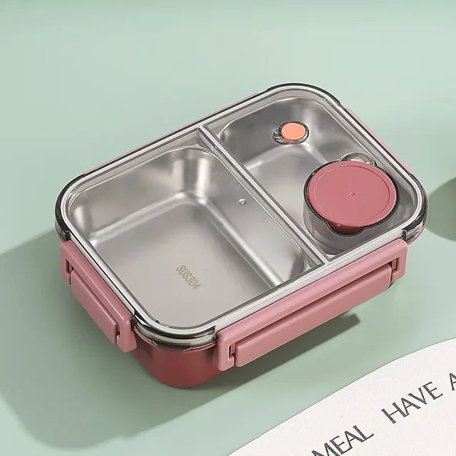 Compact Rectangular Lunch Box Portable Food Container