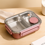 Compact Rectangular Lunch Box Portable Food Container