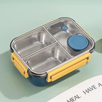 Compact Rectangular Lunch Box Portable Food Container