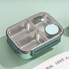 Compact Rectangular Lunch Box Portable Food Container
