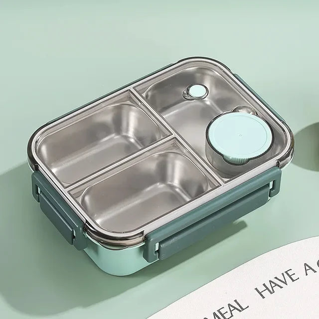 Compact Rectangular Lunch Box Portable Food Container