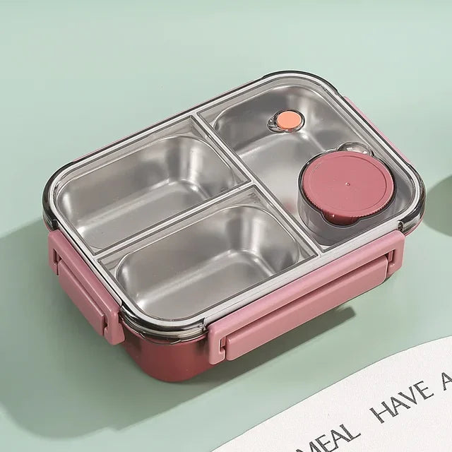 Compact Rectangular Lunch Box Portable Food Container