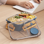 Compact Rectangular Lunch Box Portable Food Container