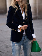 Velvet Blazer Women
