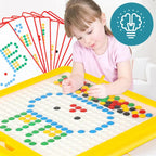 Magnetic Drawing Pad Montessori Dot Board for Kids Educational Toy