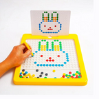 Magnetic Drawing Pad Montessori Dot Board for Kids Educational Toy