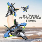 Remote Control Airplane Toy RC Plane Durable Easy to Fly Model Aircraft