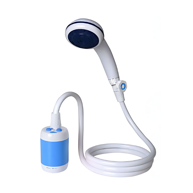 Portable Rechargeable Camping Shower with Adjustable Water Flow Pump