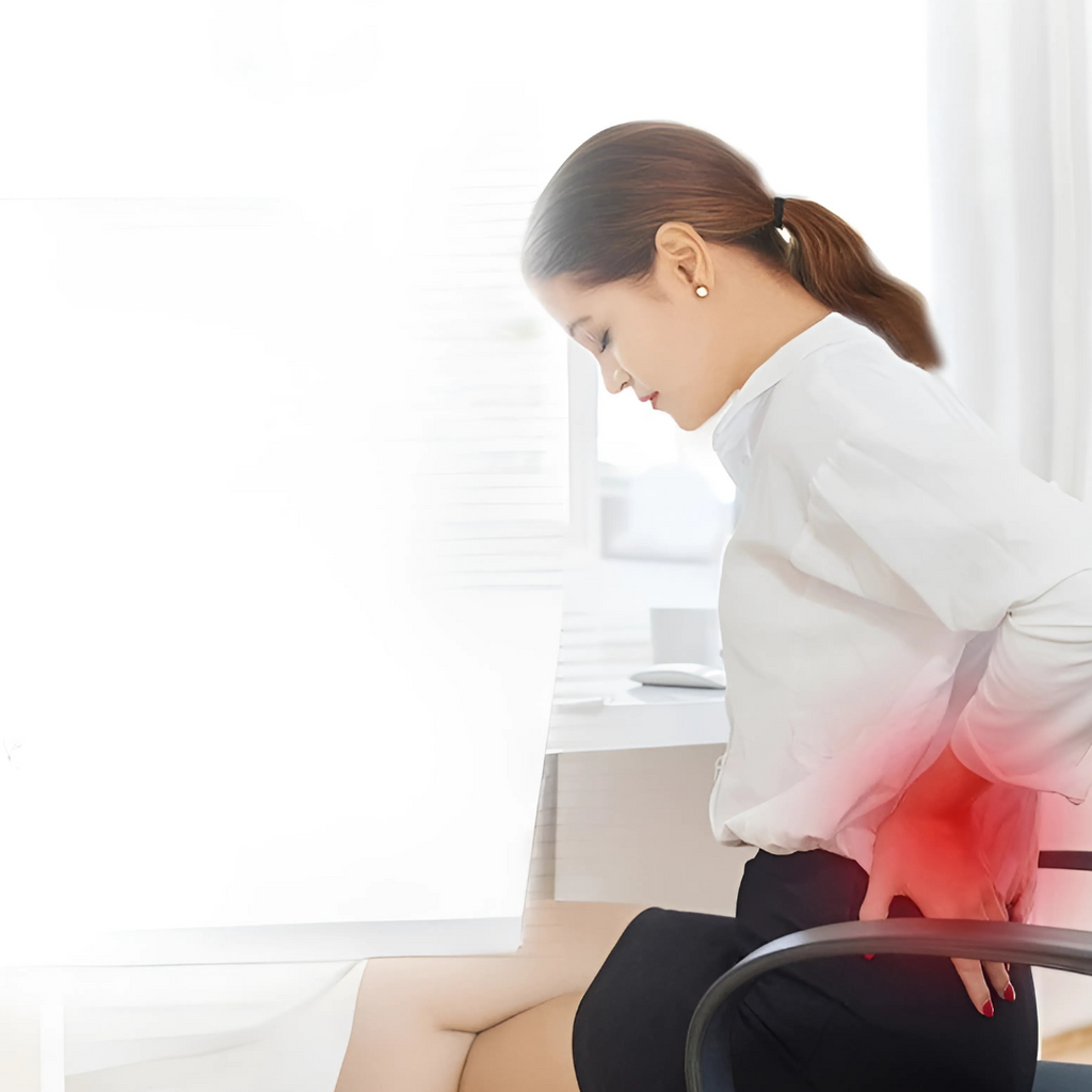 Memory Foam Lumbar Support Cushion Pillow for Back Pain Relief