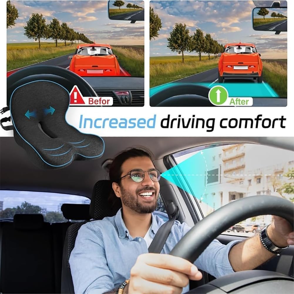L Shaped Memory Foam Car Seat Cushion Pad