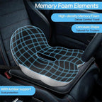 L Shaped Memory Foam Car Seat Cushion Pad