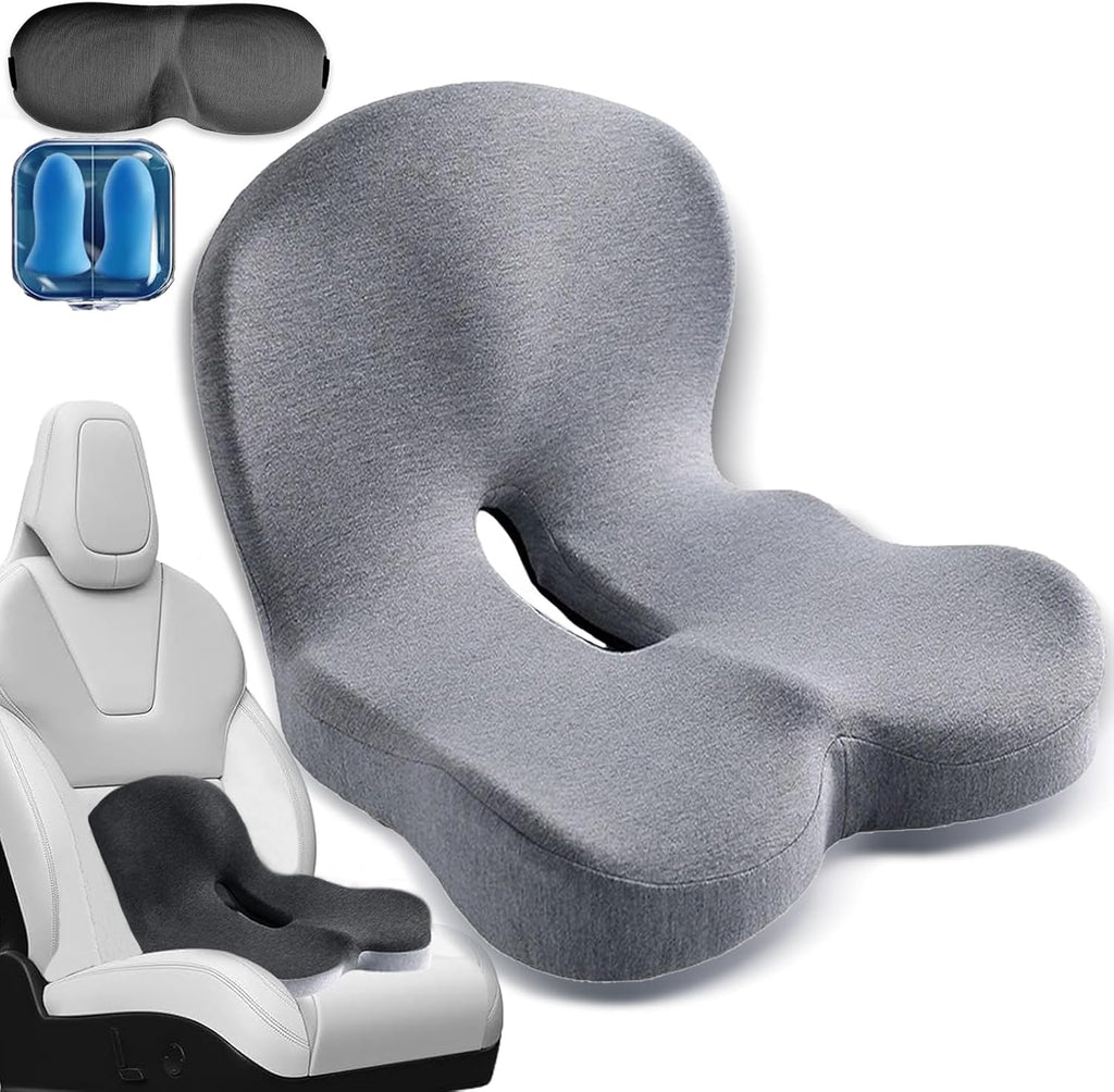 L Shaped Memory Foam Car Seat Cushion Pad