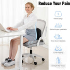 Memory Foam Seat Cushion for Office Chair and Home Chair Seating