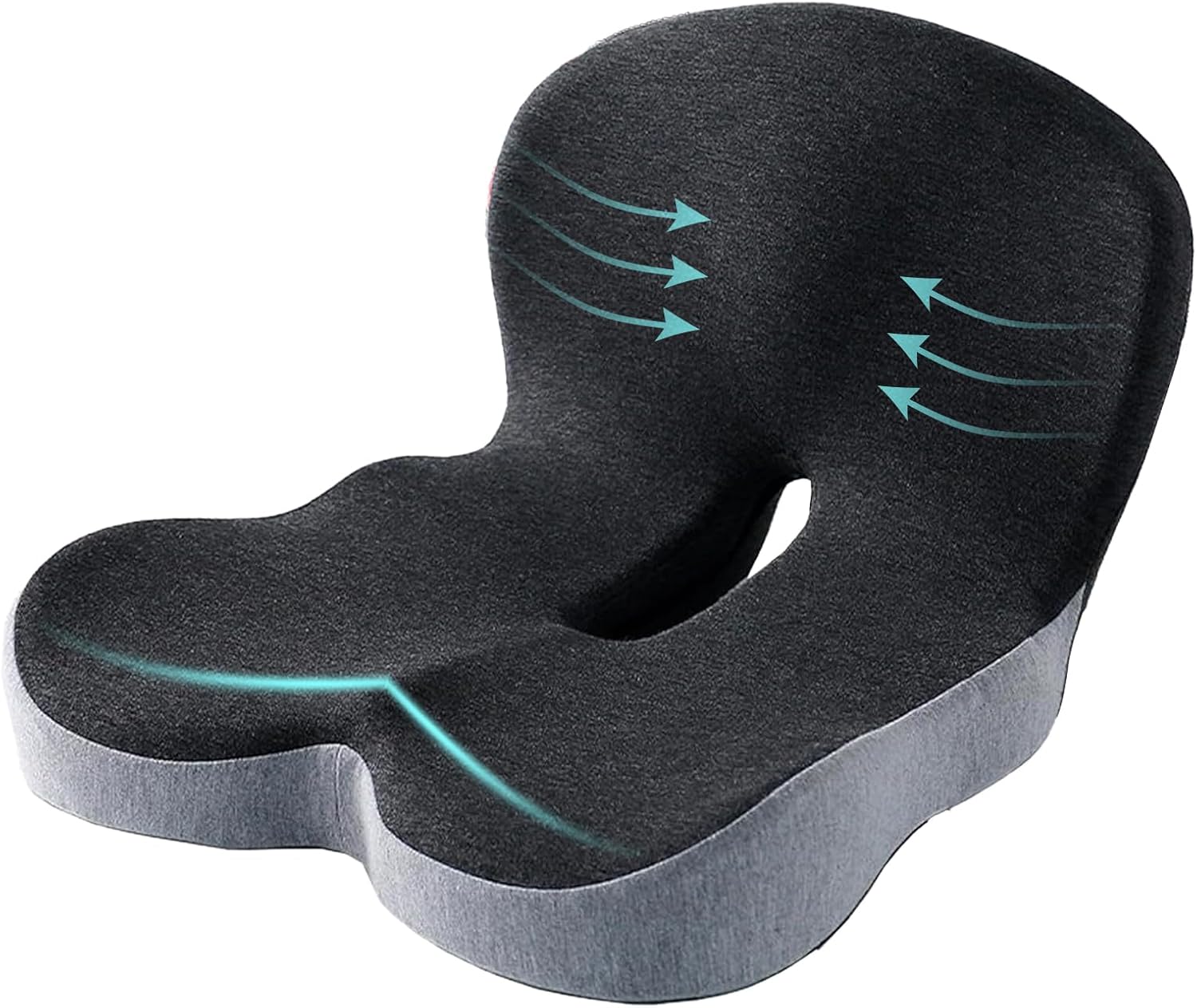 Memory Foam Seat Cushion for Office Chair and Home Chair Seating