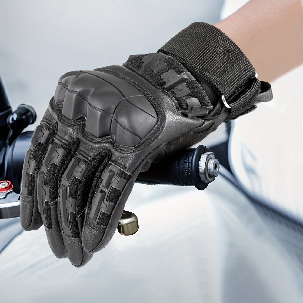 Men's Full Finger Motorcycle Tactical Gloves Hunting Gloves
